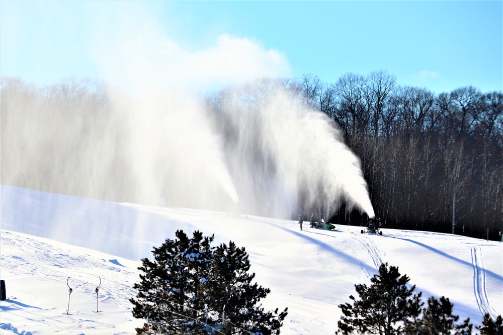 Whitetail Ridge Ski Area staff prepares area for operations