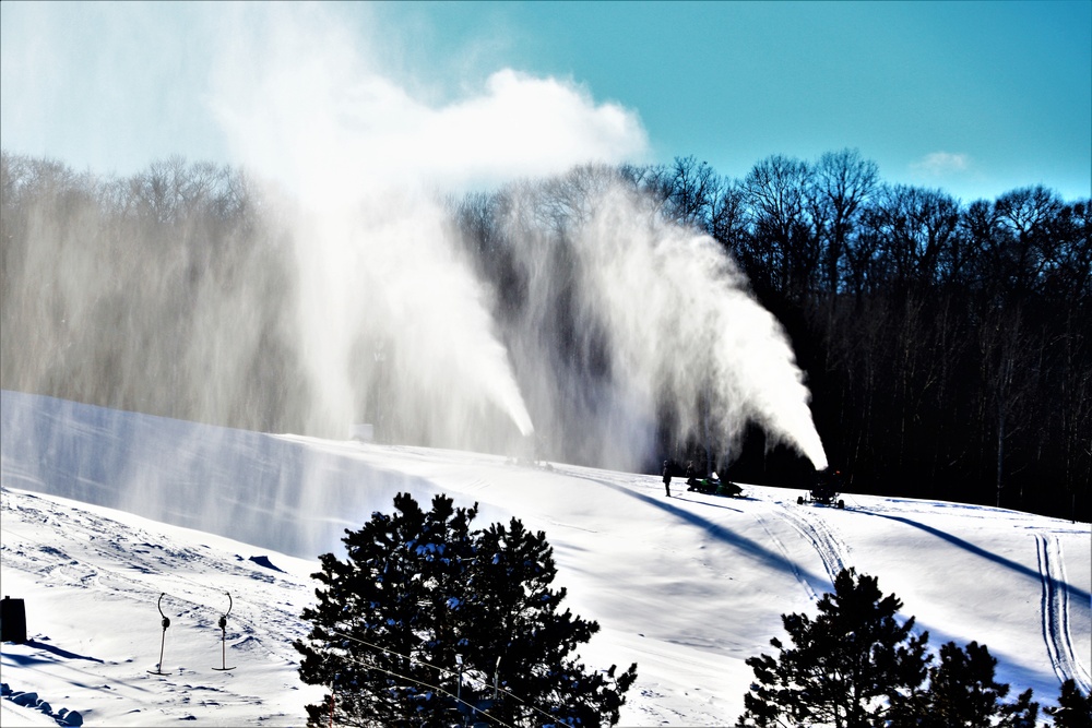 Whitetail Ridge Ski Area staff prepares area for operations