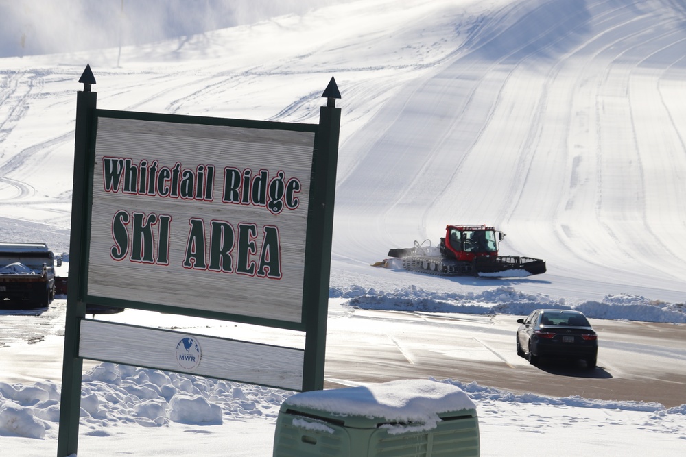 Whitetail Ridge Ski Area staff prepares area for operations