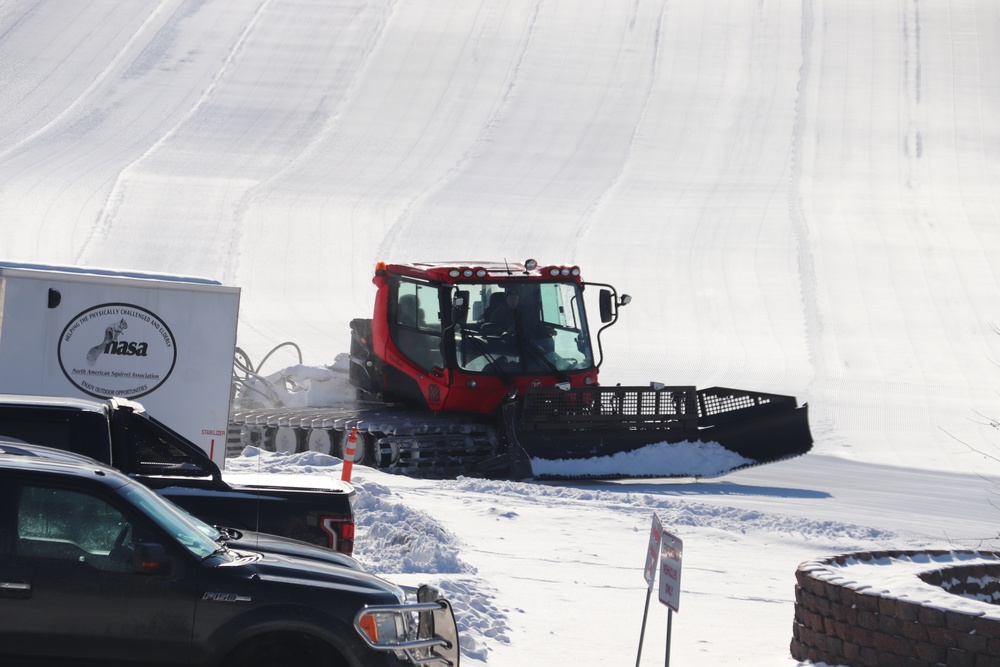 Whitetail Ridge Ski Area staff prepares area for operations