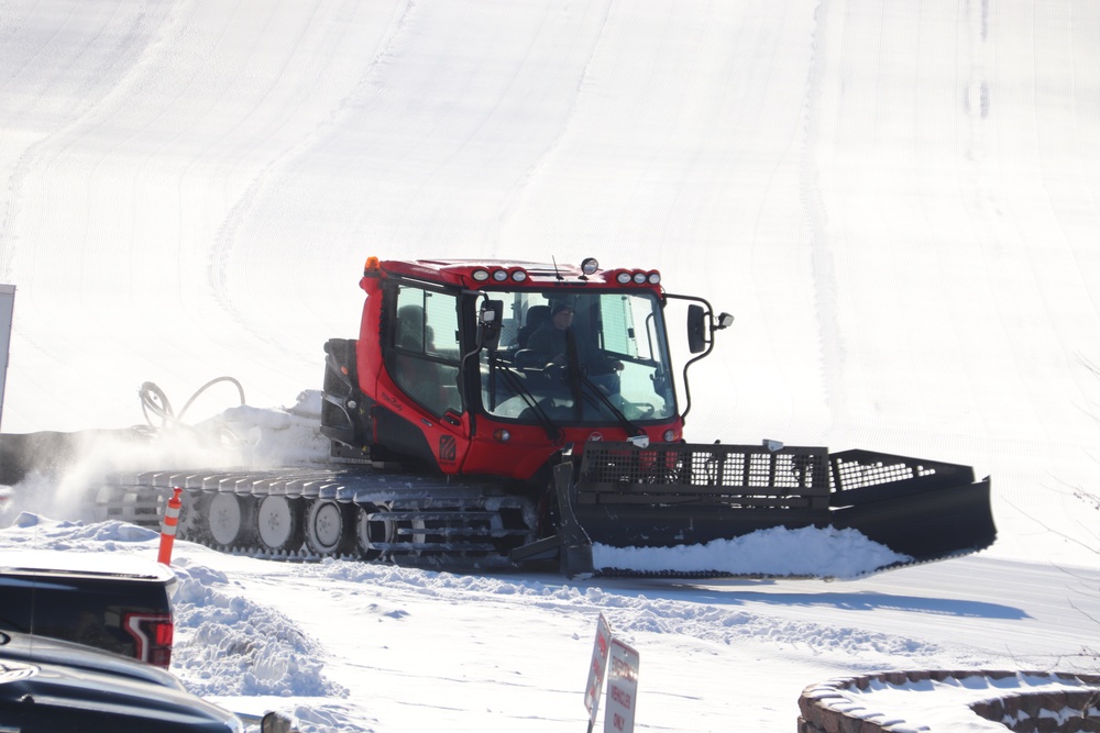 Whitetail Ridge Ski Area staff prepares area for operations