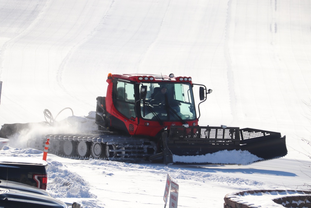 Whitetail Ridge Ski Area staff prepares area for operations