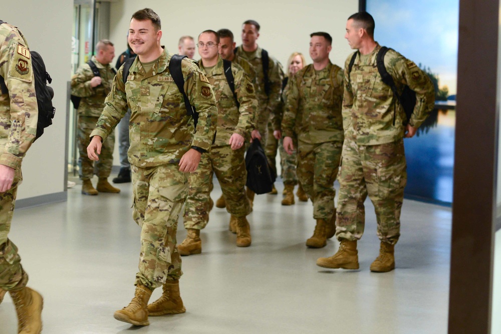 Maine Air National Guard personnel return from six-month deployment