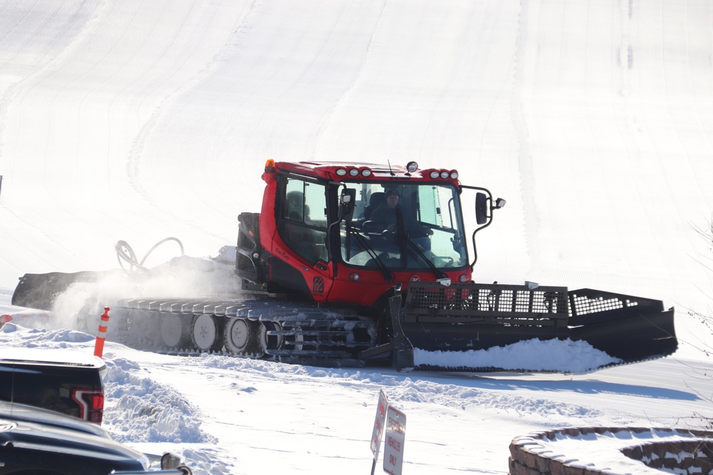 Whitetail Ridge Ski Area staff prepares area for operations