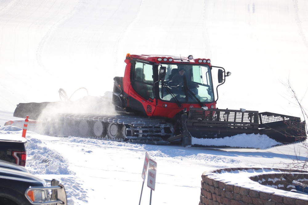 Whitetail Ridge Ski Area staff prepares area for operations