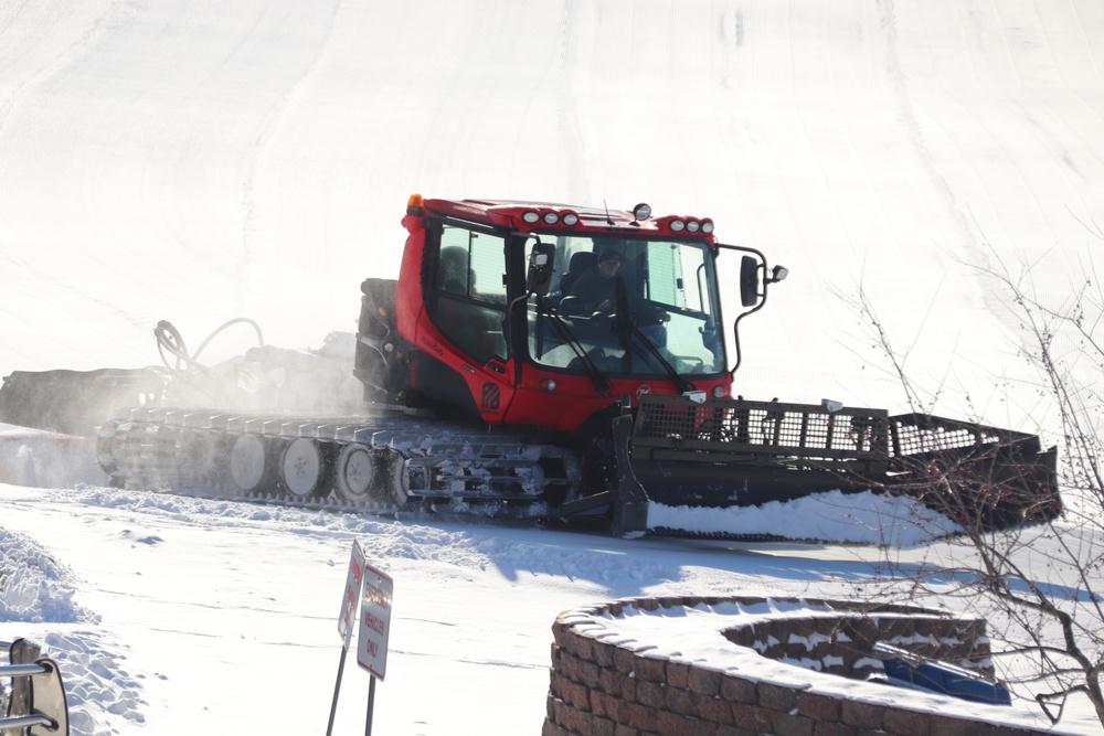 Whitetail Ridge Ski Area staff prepares area for operations