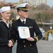 Naval Museum hosts a re-enlistment ceremony