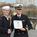 Naval Museum hosts a re-enlistment ceremony