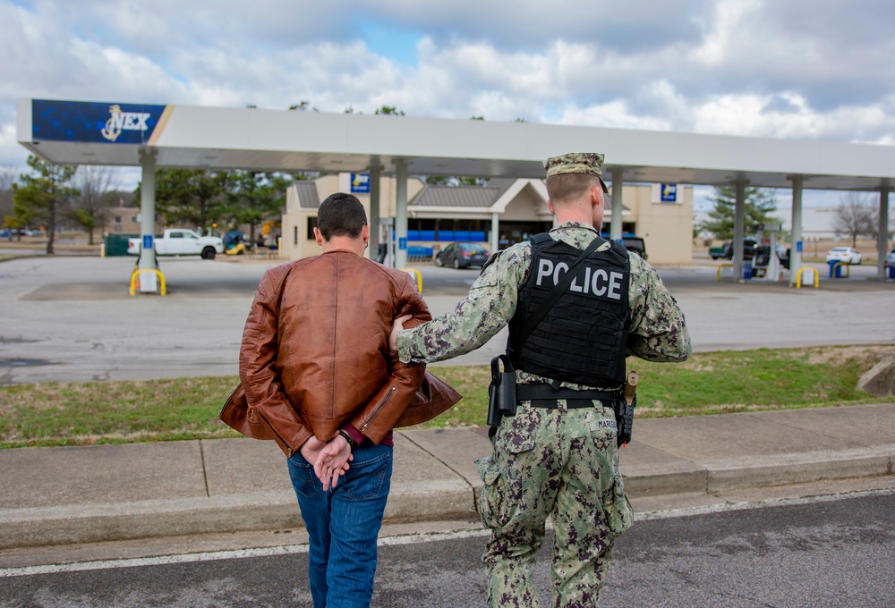 Naval Support Activity Mid-South Participates in Citadel Shield-Solid Curtain Exercise 2023