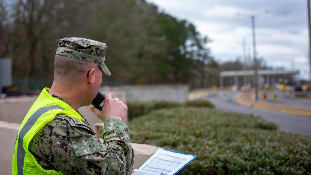 Naval Support Activity Mid-South Participates in Citadel Shield-Solid Curtain Exercise 2023