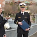 Battleship Re-enlistment Ceremony