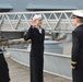 Re-enlistment ceremony aboard Battleship Wisconsin