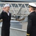 Re-enlistment ceremony aboard Battleship Wisconsin