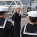 Re-enlistment ceremony aboard Battleship Wisconsin