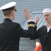 Naval Museum hosts a re-enlistment ceremony aboard Battleship Wisconsin