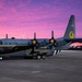 Centennial Heritage C-130H at sunrise