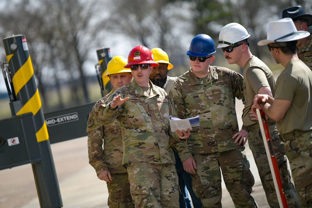 172nd Maintainers and Civil Engineers receive crane training