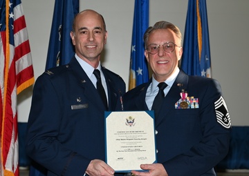 111th Med Group senior enlisted leader retires with nearly 30 years of service