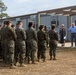 U.S. Sailor with 2nd Medical Battalion receives a Swansboro Area Chamber of Commerce Award