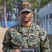 U.S. Sailor with 2nd Medical Battalion receives a Swansboro Area Chamber of Commerce Award