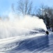 Snowmaking at Fort McCoy's Whitetail Ridge Ski Area