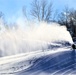 Snowmaking at Fort McCoy's Whitetail Ridge Ski Area