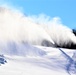 Snowmaking at Fort McCoy's Whitetail Ridge Ski Area