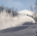 Snowmaking at Fort McCoy's Whitetail Ridge Ski Area