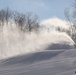 Snowmaking at Fort McCoy's Whitetail Ridge Ski Area