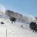 Snowmaking at Fort McCoy's Whitetail Ridge Ski Area