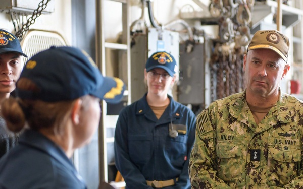 Vice Adm. Kilby Visits PSE