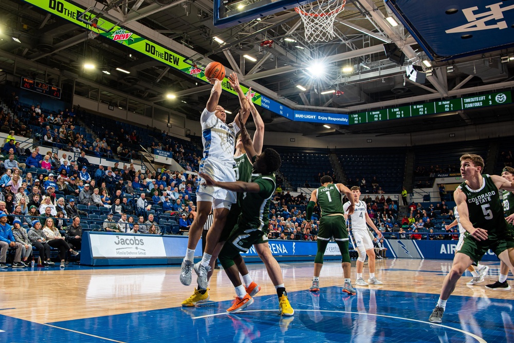 USAFA Basketball vs CSU 2023