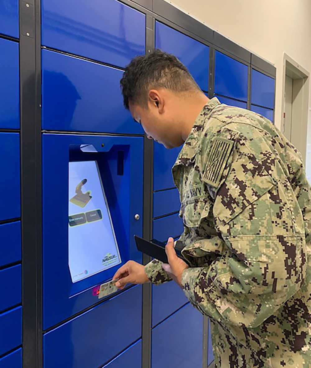 NAVSUP SUPPORTS SINGLE SAILORS WITH INTELLIGENT MAIL LOCKERS