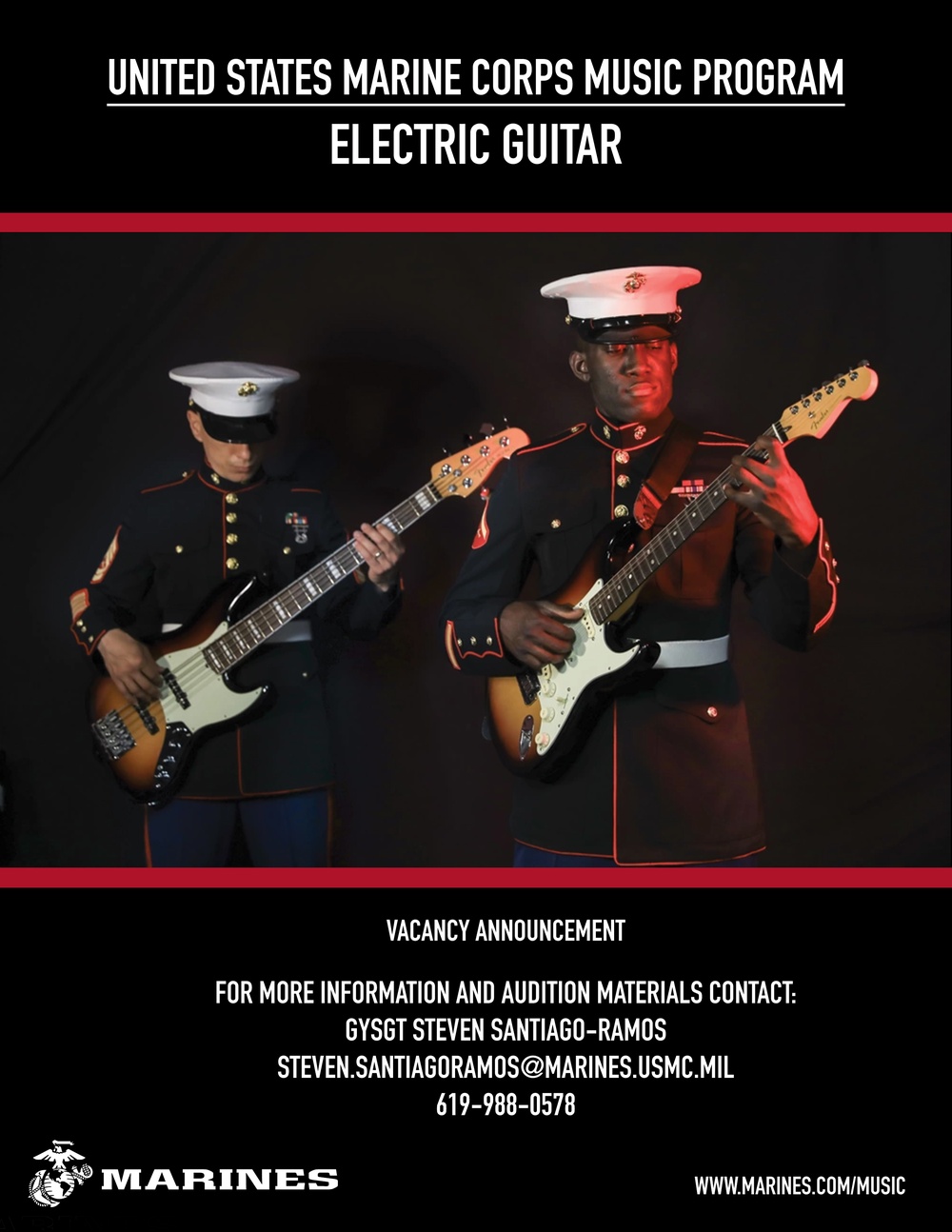 United States Marine Corps Music Program: Electric Guitar