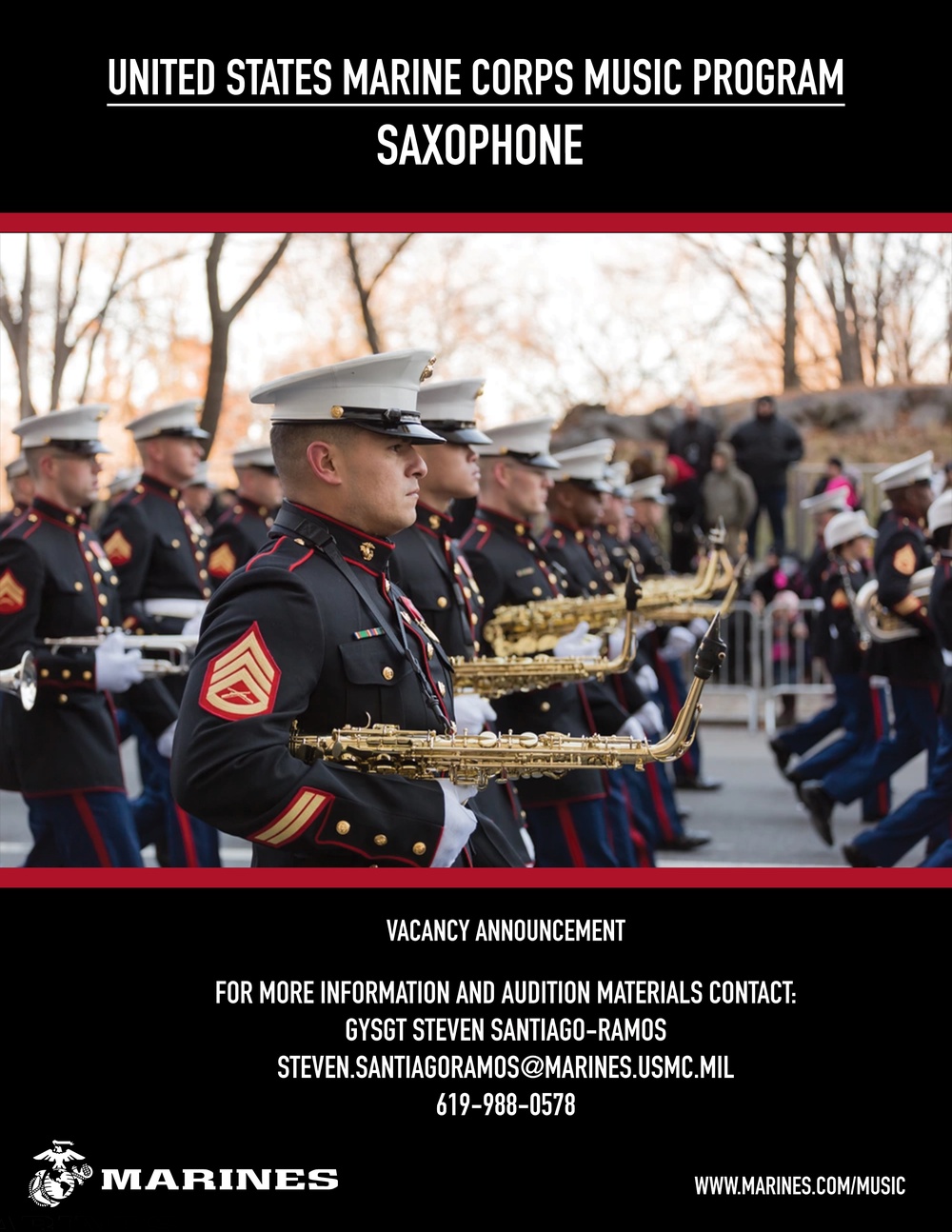 United States Marine Corps Music Program: Saxophone