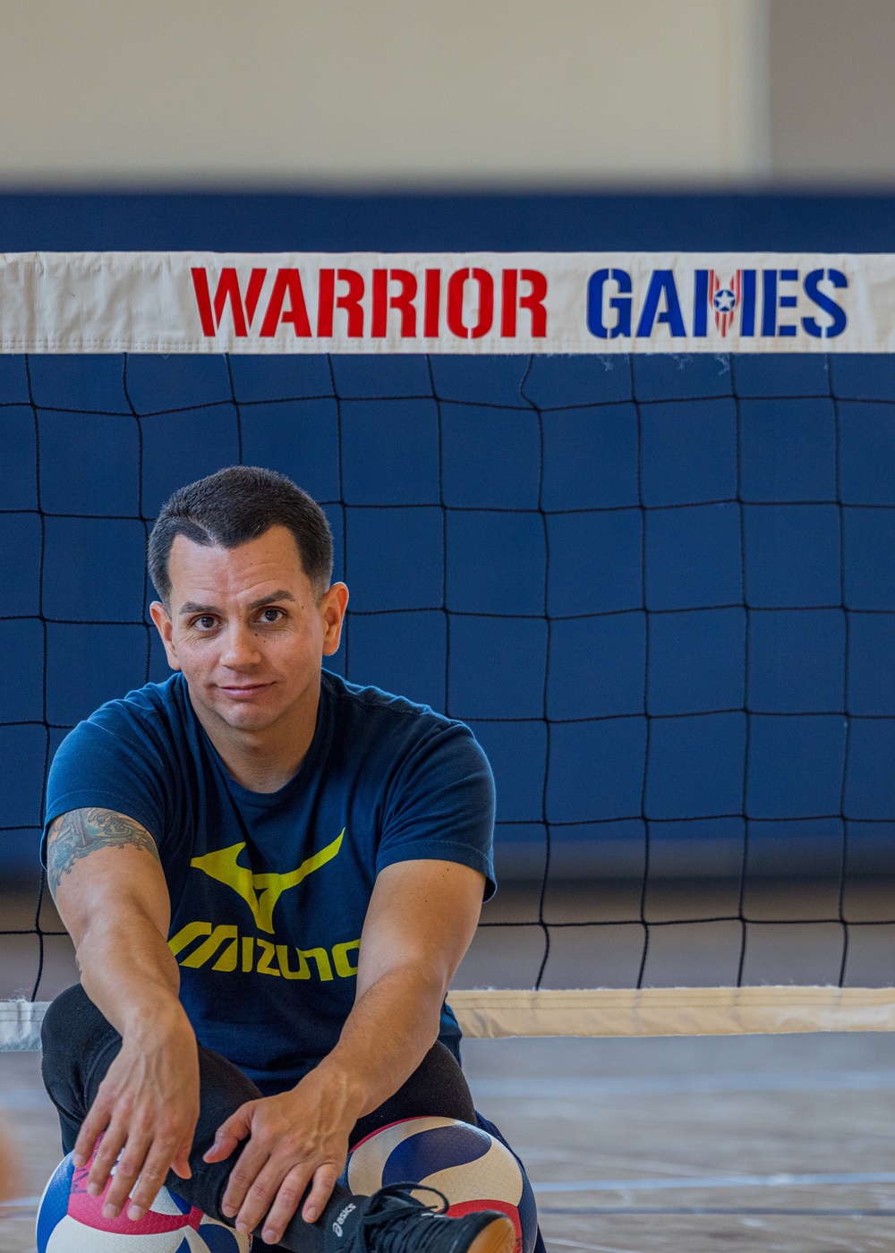 Team Navy Adaptive Sports Sitting Volleyball Camp at JBPHH