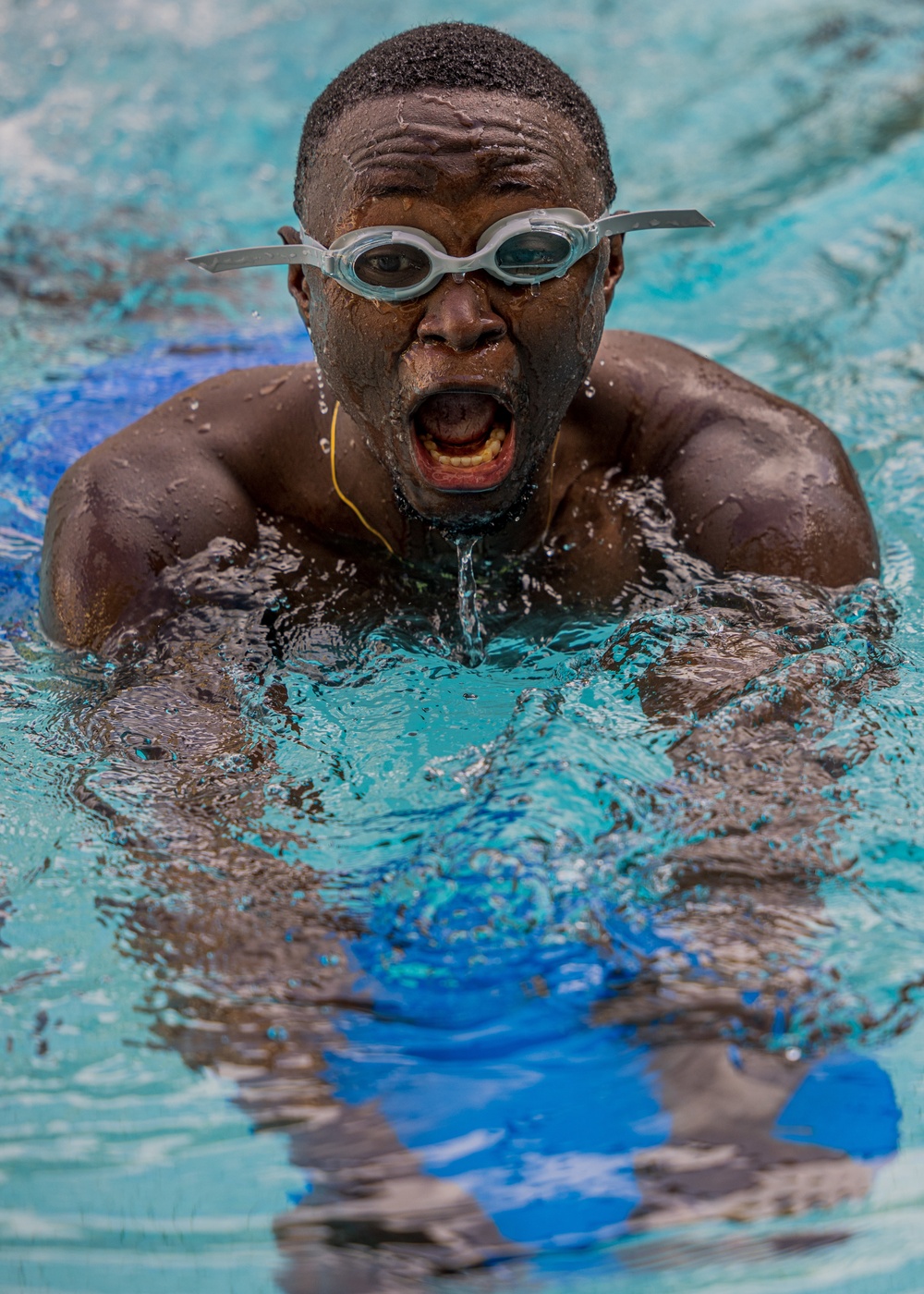 Team Navy Adaptive Sports Swimming Camp at JBPHH