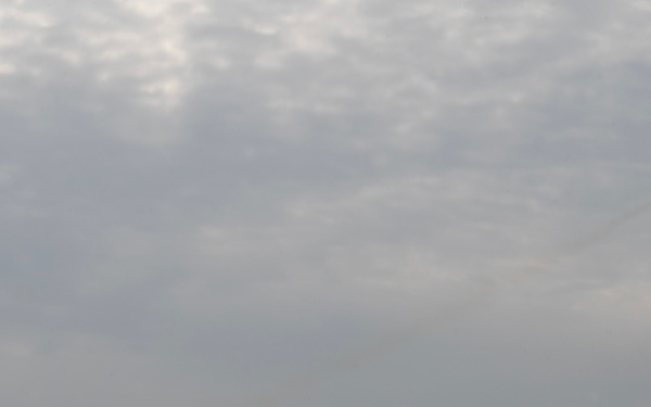 F-16, KF-16 Fighting Falcons soar over Kunsan Air Base