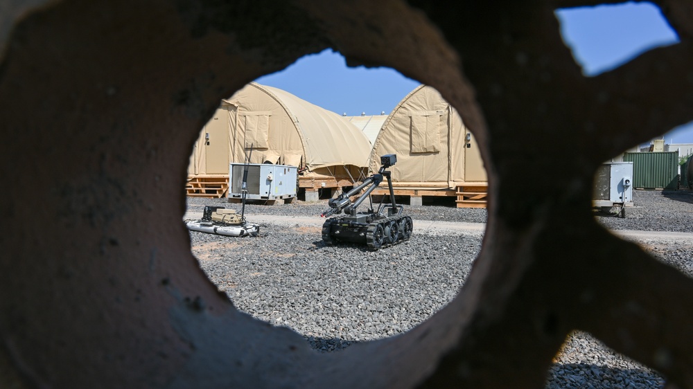 Security Training Exercise at Camp Lemonnier, Djibouti