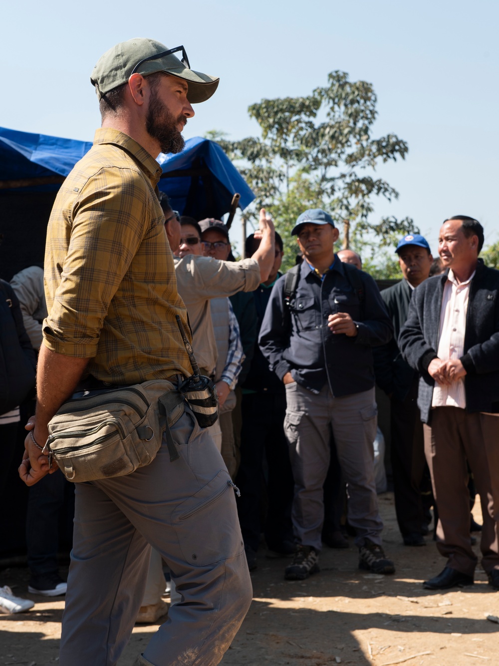 Laos Recovery Mission VIP Site Visit 23-2LA