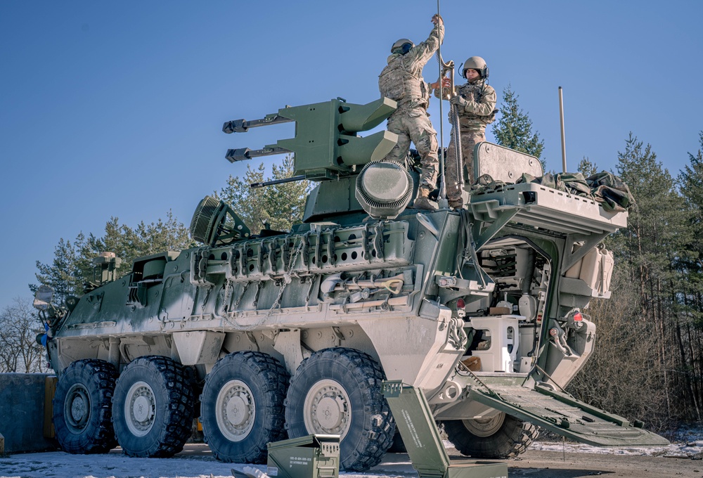 M-Shorad Live Fire: U.S. air defenders complete M-SHORAD certification in Grafenwoehr