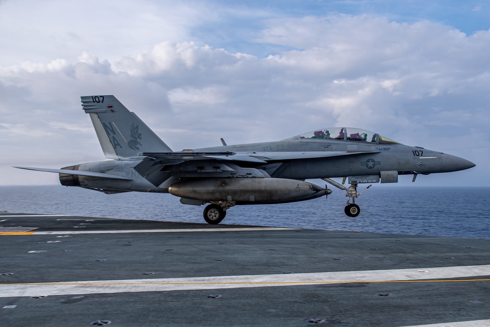 Nimitz Conducts Flight Operations