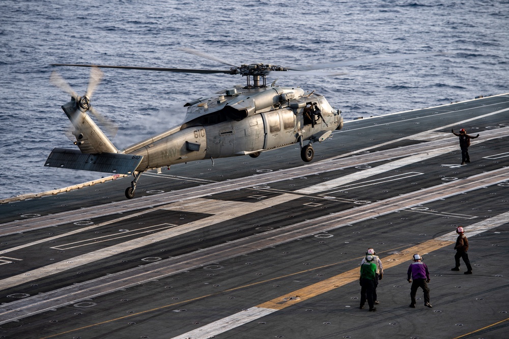 Nimitz Conducts Flight Operations