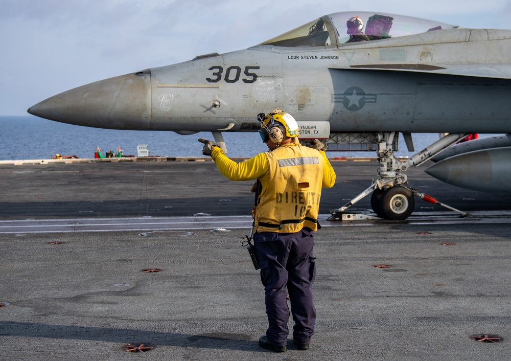 Nimitz Conducts Flight Operations