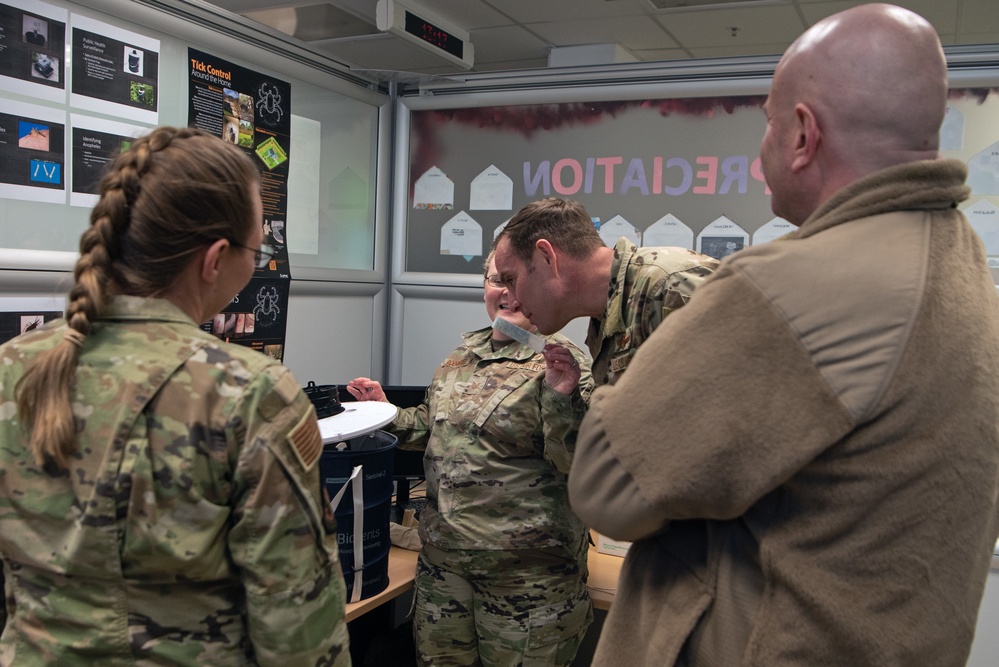 52nd FW command team “rolls up sleeves,” visits MDG