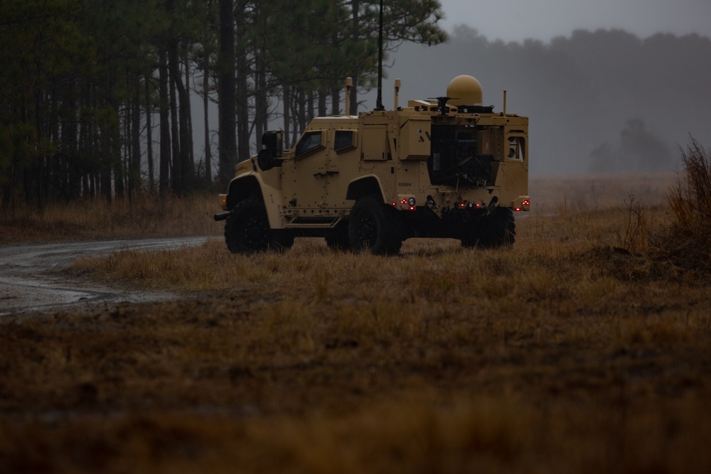 26th MEU Marines Conduct a Motorized Raid during MEUEX II