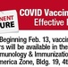 Walter Reed to Close COVID-19 Vaccination Site on February 13