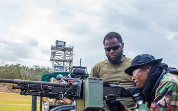 Partner Nation Students Shoot Crew-Served Weapons on Boats