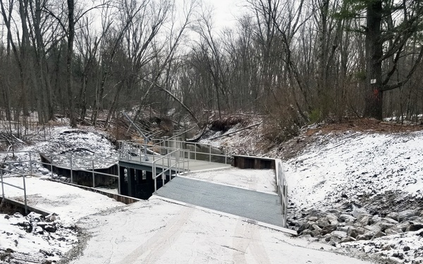 Lake Huron fishery further protected from invasive sea lampreys thanks to new trap on the East Branch Au Gres River in Michigan