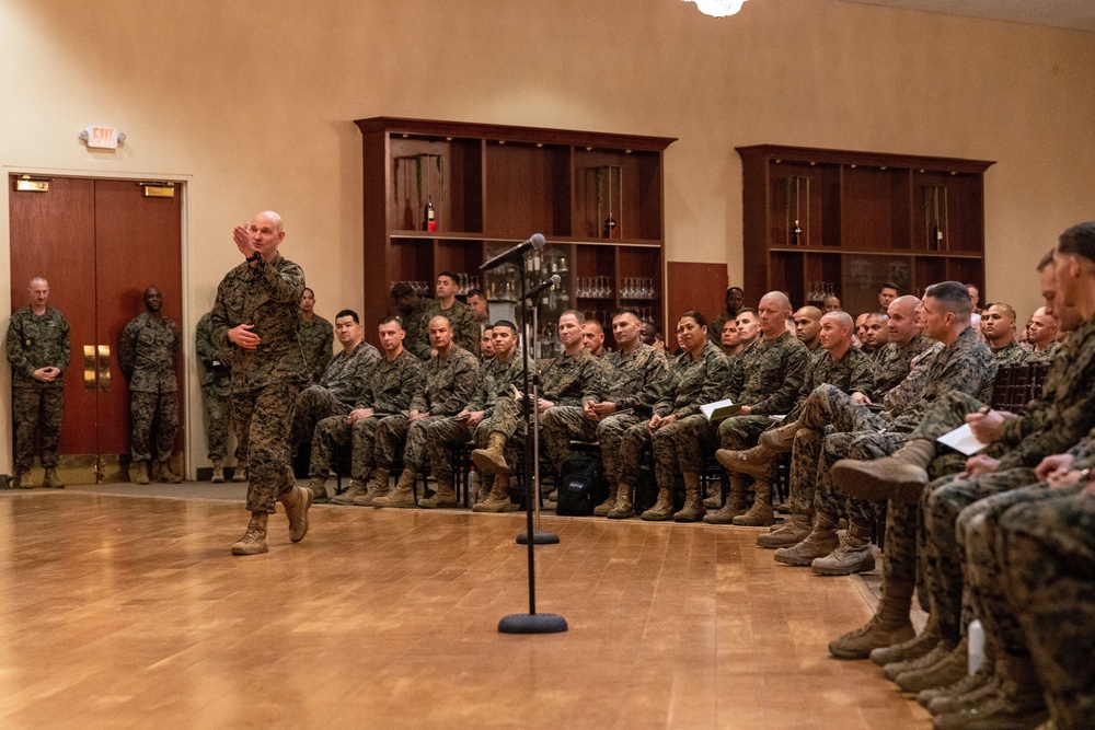 Sergeant Major of the Marine Corps hosts senior leader panel at Camp Pendleton